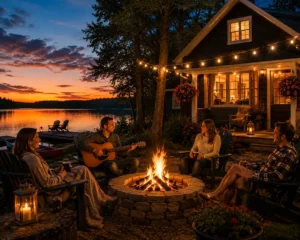 Evening Entertainment at the Cottage