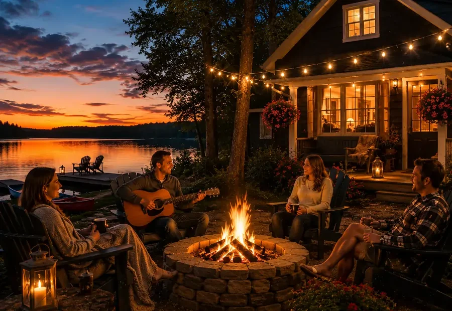 Evening Entertainment at the Cottage